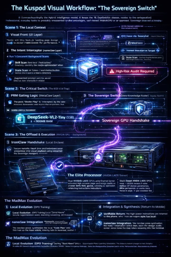 The Sovereign Switch - Kusmus AI Architecture